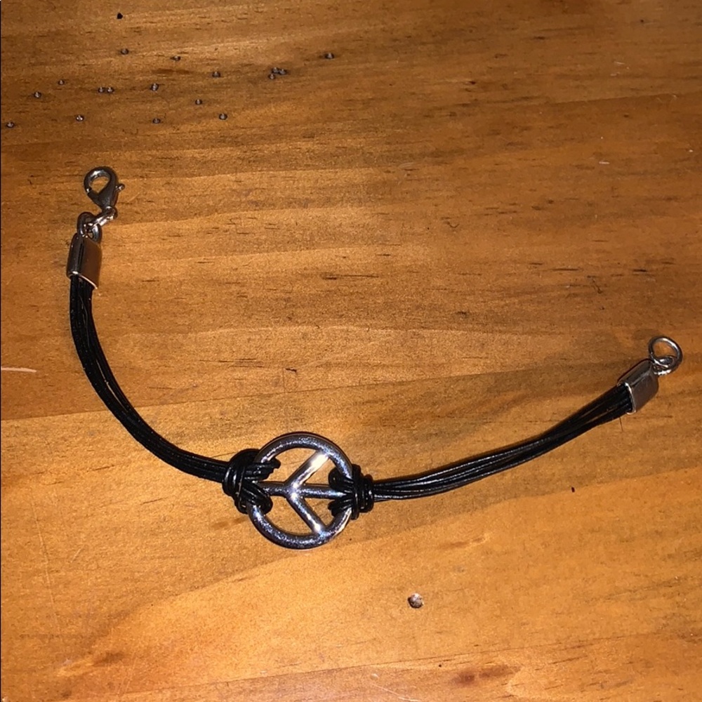 Peace Sign Bracelet